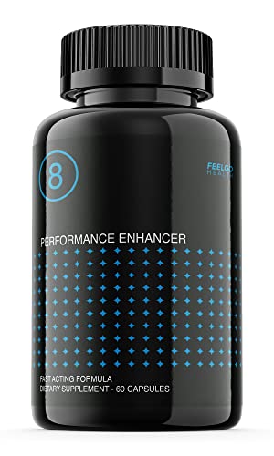 feelgo Performer 8 Pills - Performer8 Max Capsules for Men, Performens Eight Male 60 Pill per Bottle, Performance 8 Capsules, mg, (60 Capsules for 1 Month Supply).