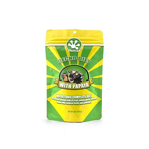 Pangea Gecko Diet with Papaya™ 8 oz (1/2 lb)