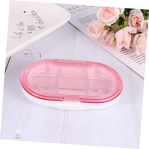 1PC Box Dispenser Container Plastic case Reminder Medicine sorter Vitamin containers Vitamin Supplement Holder bin Organizer Cases Organizers Pill case Travel Sorting Machine