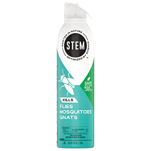 Stem Kills Flies, Mosquitoes And Gnats: Plant-Based Active Ingredient Bug Spray, Botanical Insecticide For Indoor And Outdoor Use; 10 fl oz (Pack Of 1)