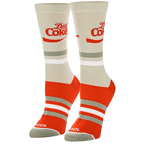 Cool Socks, Diet Coke, Coca-Cola Socks for Women, Fun, Cute Novelty Print Medium