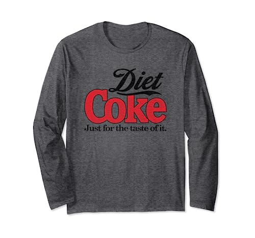 Coca-Cola - Diet Coke Retro Logo Long Sleeve T-Shirt