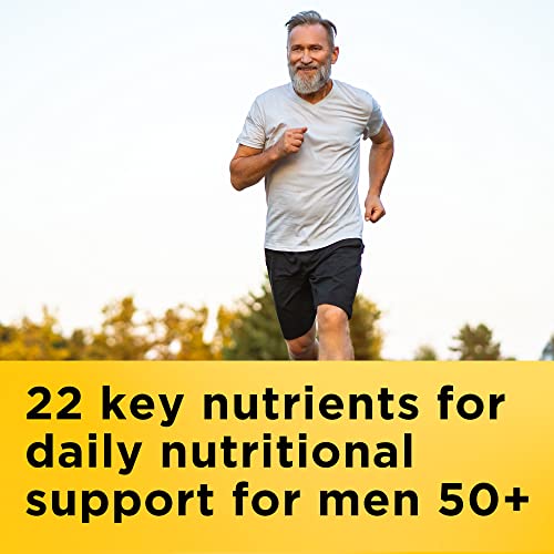 Nature Made Multivitamin For Him 50+, Mens Multivitamins for Daily Nutritional Support, Multivitamin for Men, 90 Tablets, 90 Day Supply