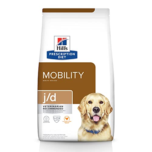 Hill's Prescription Diet j/d Joint Care Chicken Flavor Dry Dog Food, Veterinary Diet, 8.5 lb. Bag