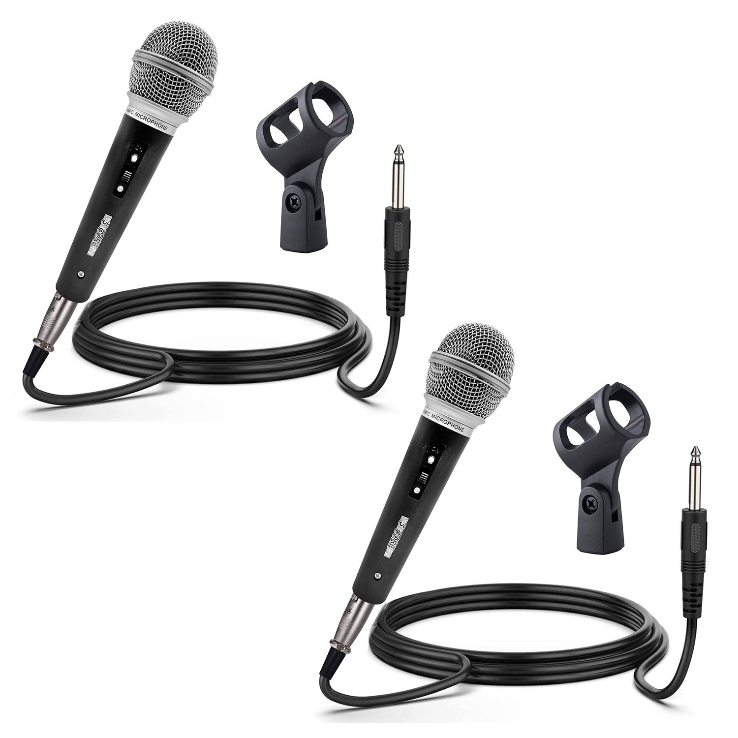 5 CORE 2PCS Premium Vocal Dynamic Cardioid Handheld Microphone (PM 58)