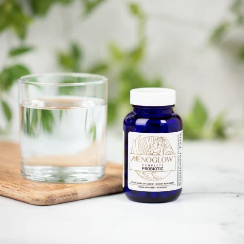 MENOLABS - MenoGlow Dietary Supplement for Menopause Relief That Supports Youthful Skin Nutritional Supplement, Strong Hair & Nails While Helping Symptoms Including Hot Flashes, Gut Health & More
