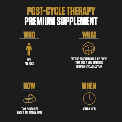 PCT Support Extra Strength 8X | #1 Rated Post Cycle Supplement for Men | Increase Levels, Block Estrogen, Liver Support | 8 Powerful Ingredients w/Fenugreek, Milk Thistle + More - 60 Pills