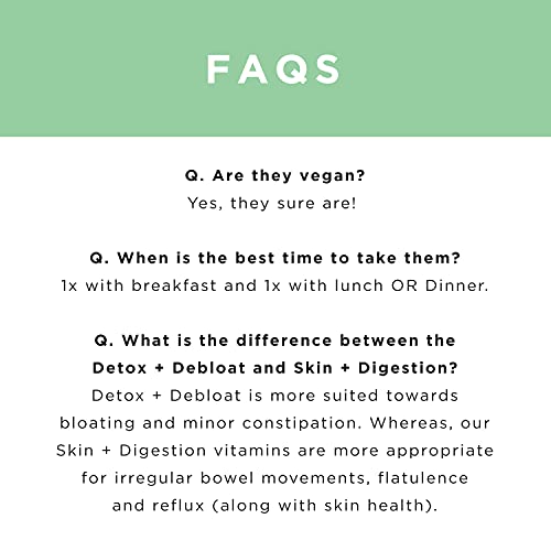 JSHealth Vitamins Detox and Debloat Liver Health Formula | Liver Detox Pills | Debloating Formula with Milk Thistle, Turmeric, Fennel | Liver Cleanse Supplement (60 Capsules)