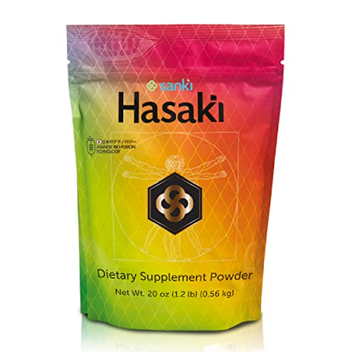 Sanki Global Chocolate Hasaki Dietary Supplements Powder is a Japanese-origin Product for Protecting Gut Health and Nutrition. Net Weight 20 ounces (1.2 pounds), 0.49 ounces of protein per dose