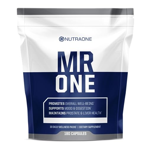 MrOne Daily Vitamin Packs for Men by NutraOne – Men’s Daily Vitamins and Supplements Regimen (30 Day Supply)