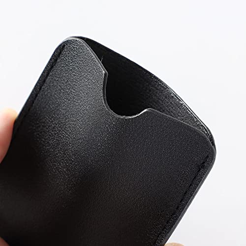 STERCULIA Birth Control Pill Case Holder Credit Card Sleeve Slim Wallet (Black)