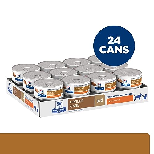 Hill's Prescription Diet a/d Urgent Care Wet Dog and Cat Food, Veterinary Diet, 5.5 oz. Cans, 24-Pack