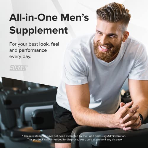 Testosterone Booster for Men - Male Enhancing Supplement - Test Booster for Endurance, Drive, Stamina, Strength, Size, Libido & Lean Muscle Growth - Supports Healthy Blood Circulation - 120 Pills