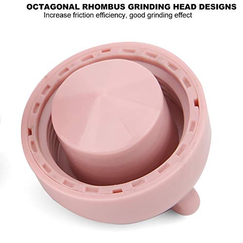 MOUMOUTEN Pill Crusher, Portable Cute Bear Shape Medicine Tablet Crusher Grinding, Pills Grinder, Pets Pill Pulverizer, for Vitamins Large Pills Small Pills Tablets(Pink)