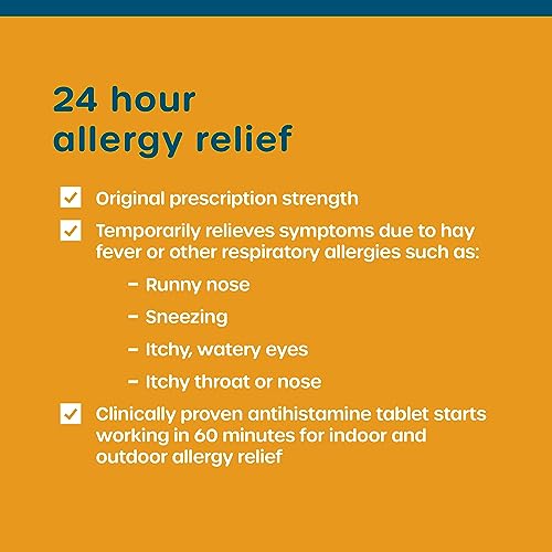 HealthCareAisle Allergy Relief - Levocetirizine Dihydrochloride Tablets USP, 5 mg, 160 Tablets, Original Prescription Strength Allergy Medication, 24-Hour Allergy Relief, 80 Count (Pack of 2)