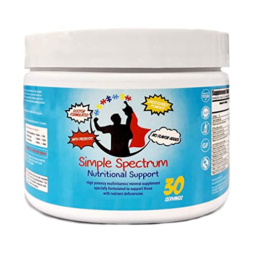 Simple Spectrum Vitamin Supplement, Nutritional Support, No Added Sugars or Artificial Ingredients