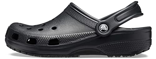 Crocs Unisex Classic Clog Black Men's 6, Women's 8 Medium