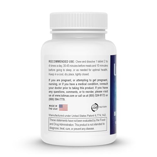 Lutimax Luteolin Complex w/Rutin - Brain Supplement for Mental Health - Bioflavonoids w/Vitamin C, D & E for Joint, Muscle, & Dietary Issues - Antioxidants Supplement w/Immune Support - 60 Tablets