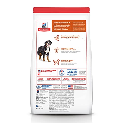 Hill's Science Diet Adult Large Breed Dry Dog Food- Shippable Frustration Free Packaging Box, Chicken & Barley Recipe, 35 lb. Bag