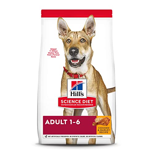 Hill's Science Diet Adult Chicken & Barley Recipe Dry Dog Food, 15 lbs., Bag