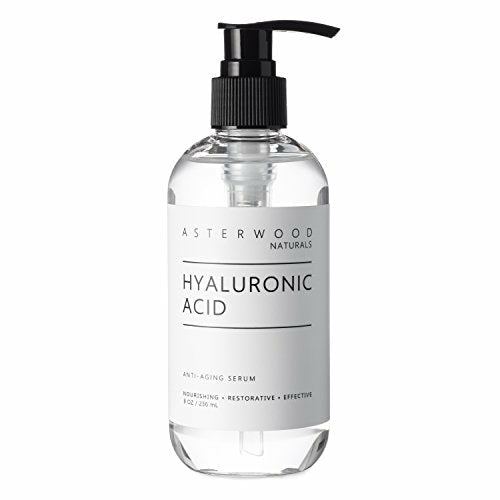 Asterwood Naturals Pure Hyaluronic Acid Serum for Face; Plumping