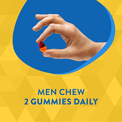 Nature's Way Alive! Men's Daily Gummy Multivitamin, Full B-Vitamin Complex, Supports Muscle Function*, Fruit Flavored, 60 Gummies