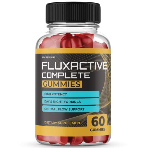 Fluxactive Complete Gummies Flux Active Complete Max Strength New Ingredients (60 Gummies)