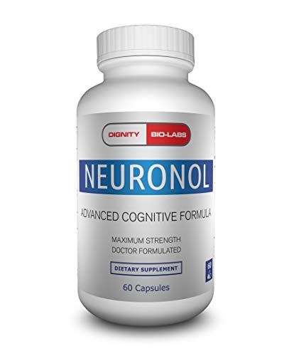 Neuronol by Dignity Bio-Labs: Brain Health Formula for Memory Support, Focus, Clarity, and Concentration - #1 Nootropic formulated w/Dmae, Bacopa Monnieri, Ginkgo Biloba & More.