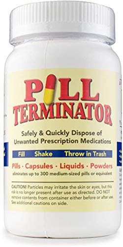 Pill Terminator Safe Pill Disposal Container