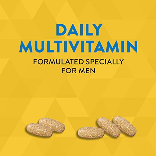 Nature's Way Alive! Men's Daily Ultra Potency Complete Multivitamin, High Potency B-Vitamins, Supports Energy Metabolism*, 60 Tablets