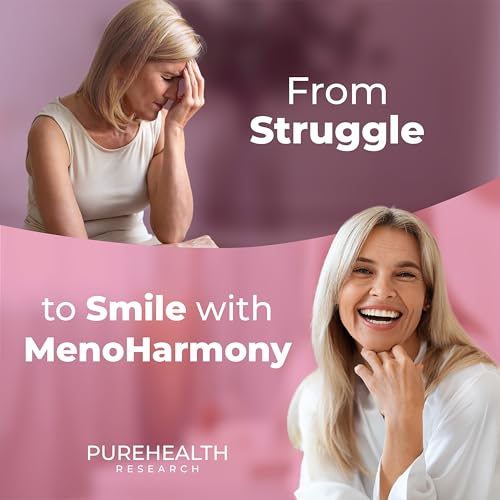 MenoHarmony Menopause Vitamins for Women Hormone Harmony - Estrogen Pills for Menopause Relief - Estrogen Replacement for Women Helps Ease Hot Flashes, Night Sweats, Renews Hormone Balance - 1 Bottle