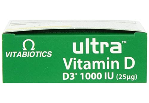 Ultra by Vitabiotics Vitamin D Tablets x 96