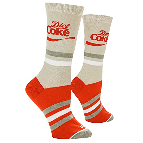 Cool Socks, Diet Coke, Coca-Cola Socks for Women, Fun, Cute Novelty Print Medium