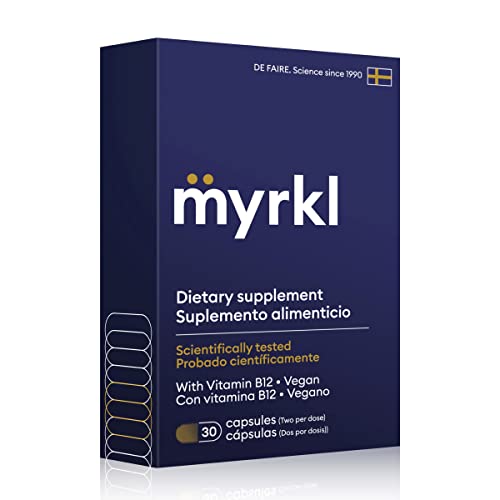 Myrkl Unique Pre-Drinking Supplement for Liver Health Support, Helps Morning Energy with High-Performing Probiotic, L Cysteine & Vitamin B12, Social Evening, Party & Vacation Essentials, 30 Capsules