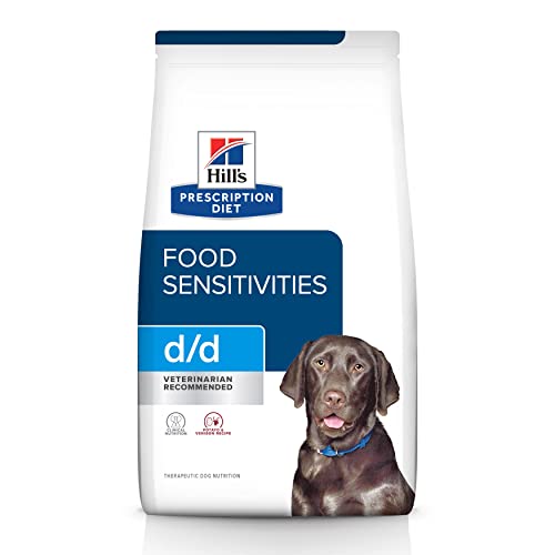 Hill's Prescription Diet d/d Skin/Food Sensitivities Potato & Venison Formula Dry Dog Food, Veterinary Diet, 17.6 lb. Bag