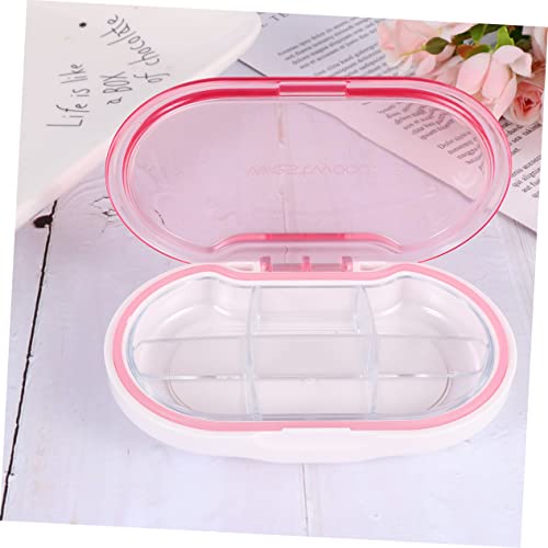 1PC Box Dispenser Container Plastic case Reminder Medicine sorter Vitamin containers Vitamin Supplement Holder bin Organizer Cases Organizers Pill case Travel Sorting Machine