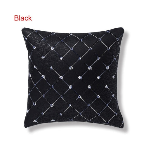 42.5 * 42.5 cm Fashion Grid Bed Sofa Throw Pillow