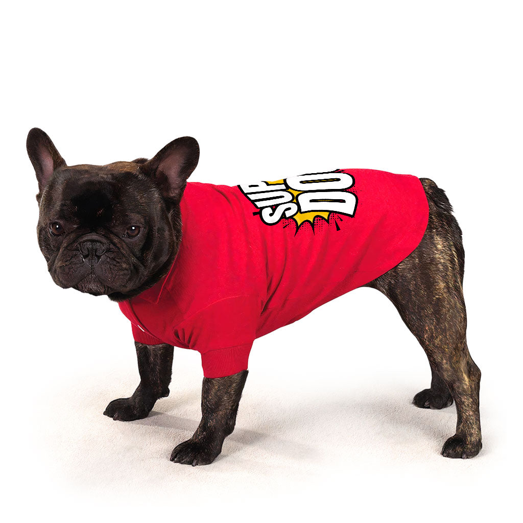 Super Dog Polo Shirt - Colorful Dog T-Shirt - Graphic Dog Clothing