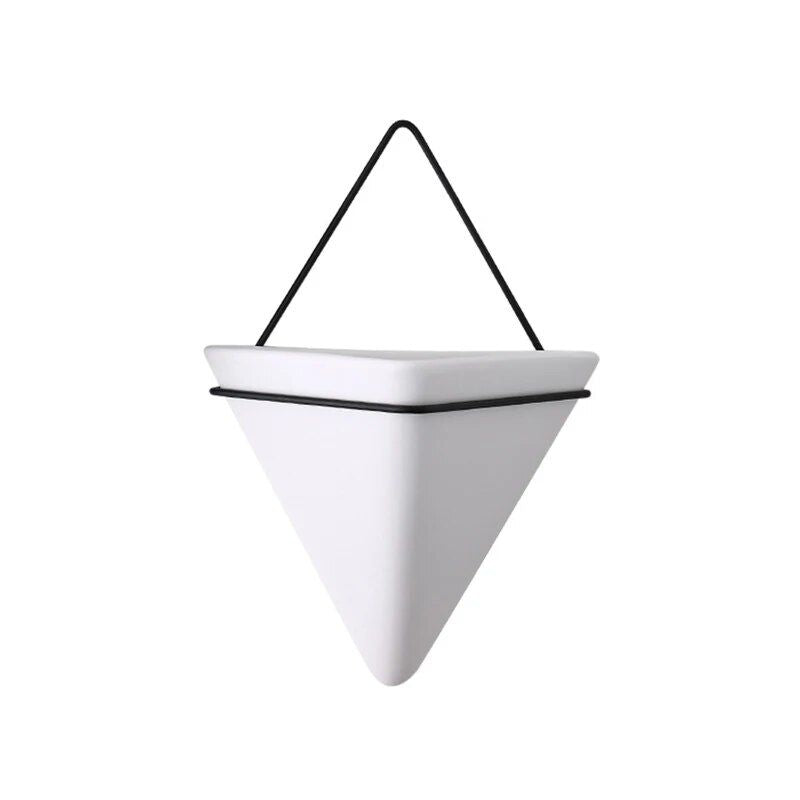 Wall Mounted Triangle Plant Flower Pot