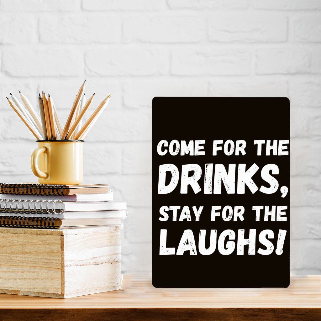 Funny Quote Metal Photo Prints - Funny Saying Decor Pictures - Cool Design Decor Pictures