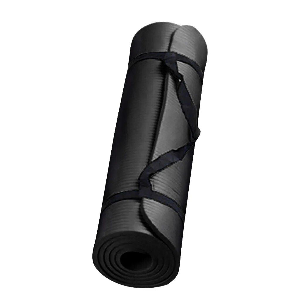 Compact Anti-Skid Yoga Mat for Knee, Wrist & Hips Support