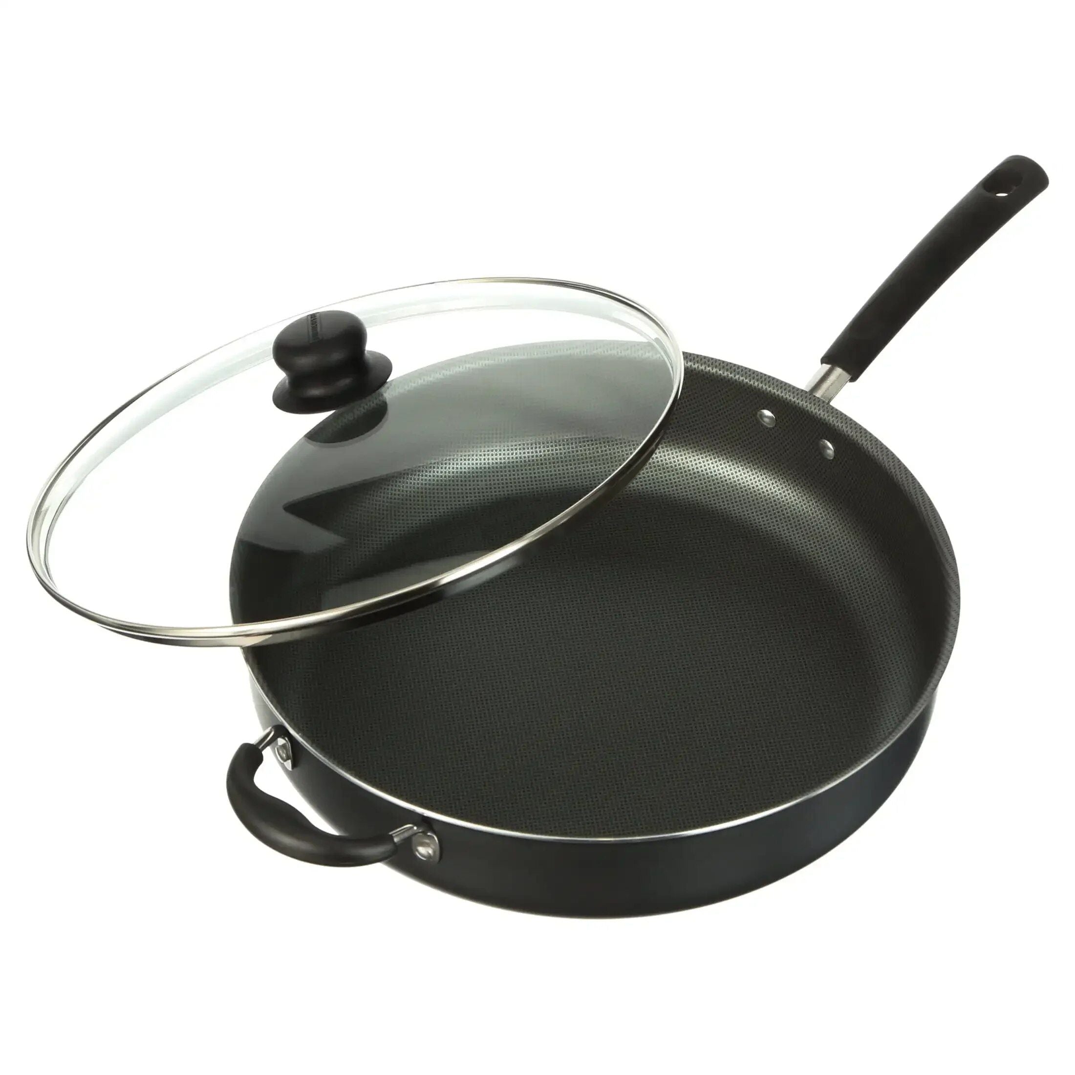 5-Quart Non-Stick Ceramic Jumbo Cooker with Glass Lid