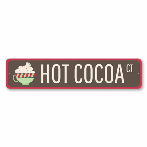 Hot Cocoa CT Yuletide Sign