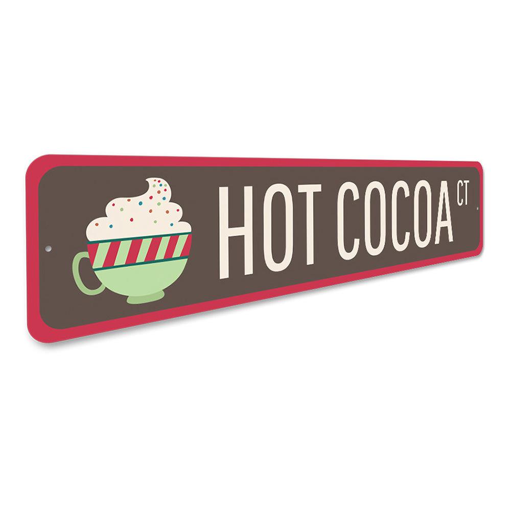 Hot Cocoa CT Yuletide Sign