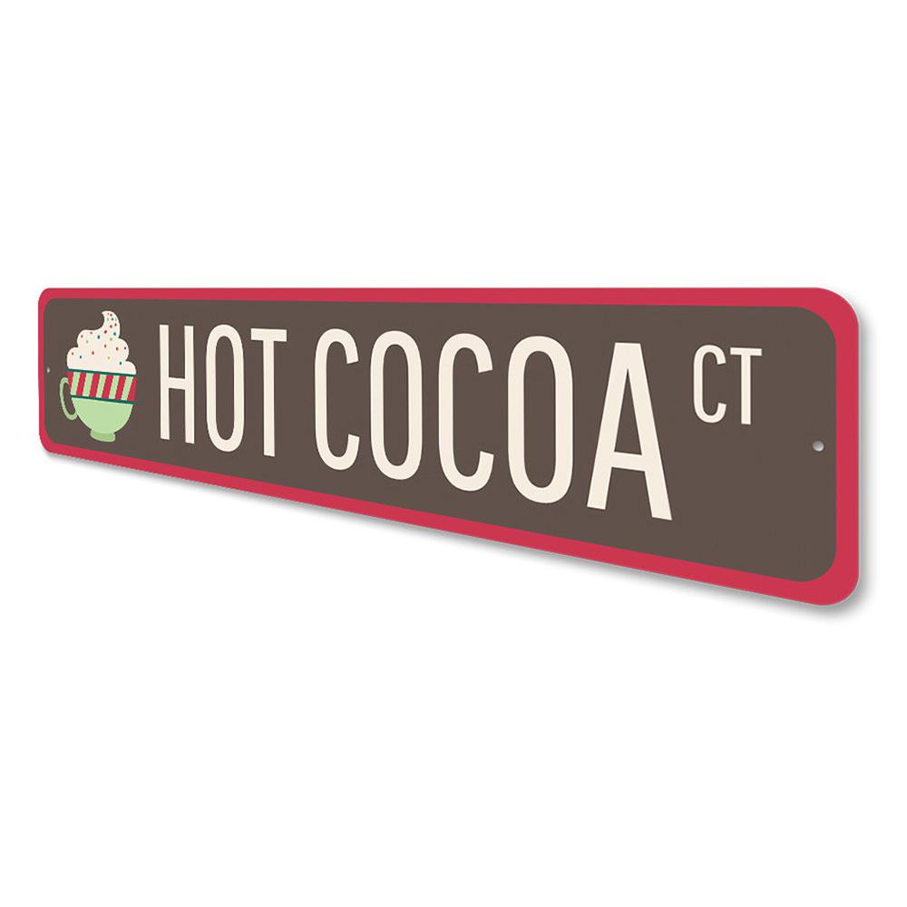 Hot Cocoa CT Yuletide Sign