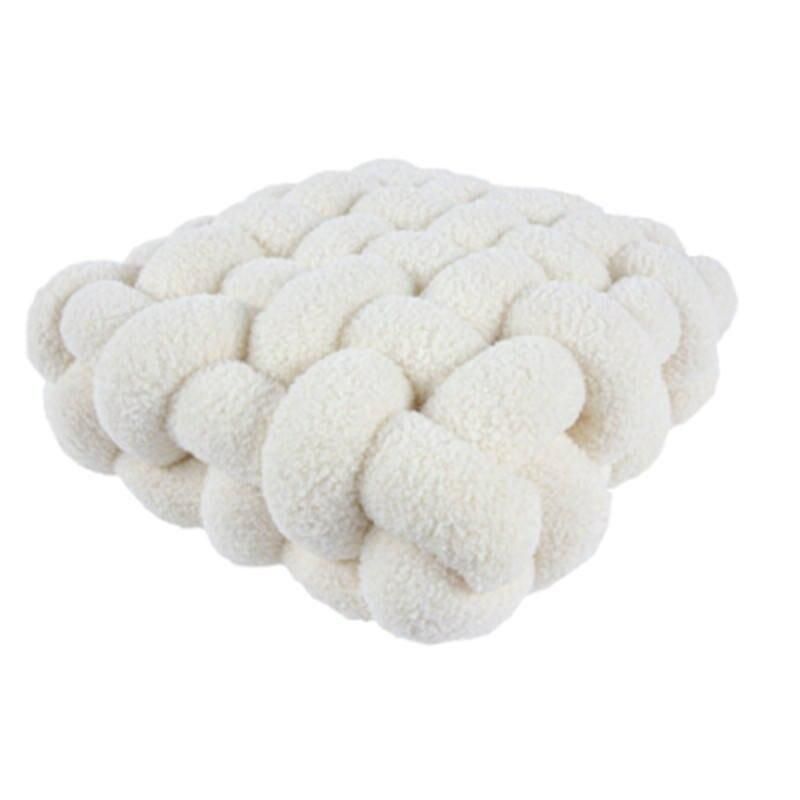 Plush Nordic Knot Cushion