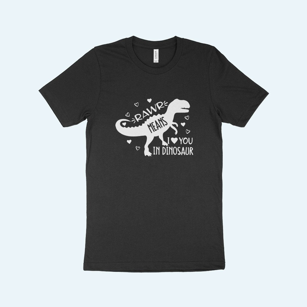 Dinosaur Valentine Shirt  Made in USA