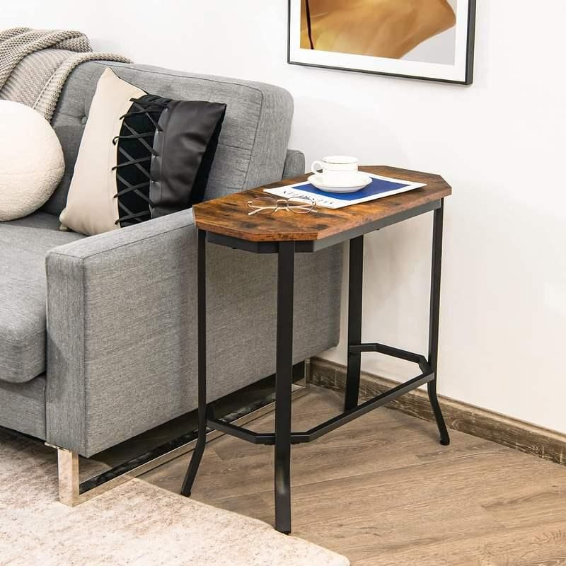 Compact Industrial Side Table