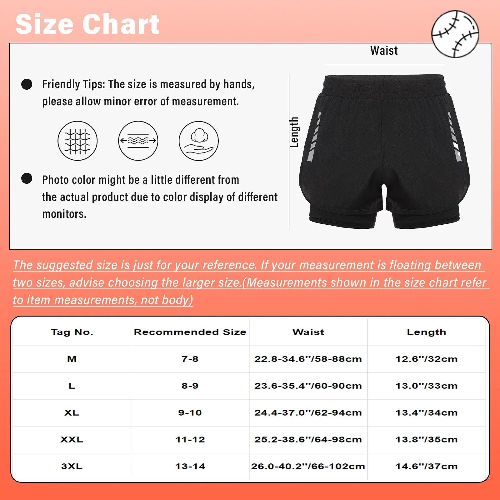 Kids Boys Versatile Sport Shorts | Elastic Waistband | Double Layered | 7-14Y