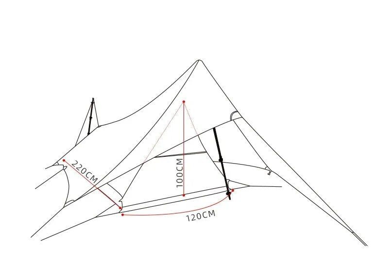 Ultralight 3-Season Camping Tent